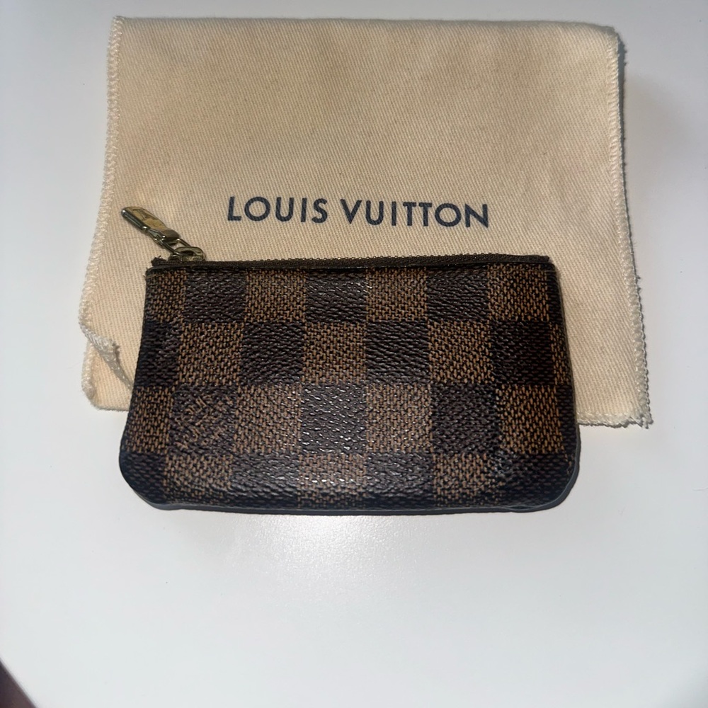 Louis Vuitton key pouch Damien ebene.
